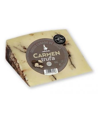 Cured sheep cheese with truffle Carmen 250 gr.