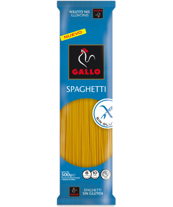 Spaguetti sin gluten Gallo
