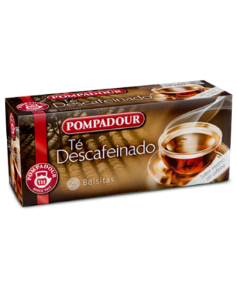 Entkoffeinierter Tee Pompadour 25 ud.