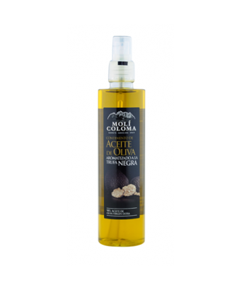Martí Coloma Olivenöl mit schwarzem Trüffelgeschmack 250 ml.