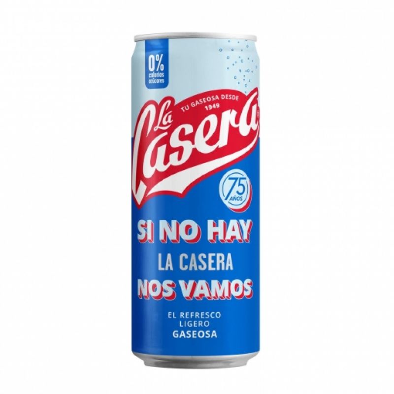 soude La Casera 8 latas x 33 cl.