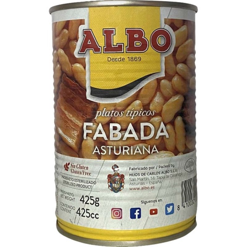 Fabada  Asturiana Albo 425 Gr.