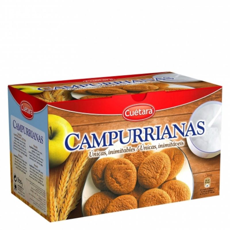 Galletas Campurrianas Cuétara 1,8 kg.