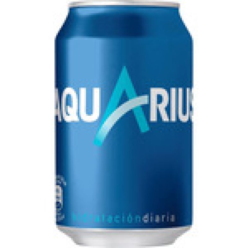 Aquarius 33 cl Zitronengeschmack.Pack 8 Dosen
