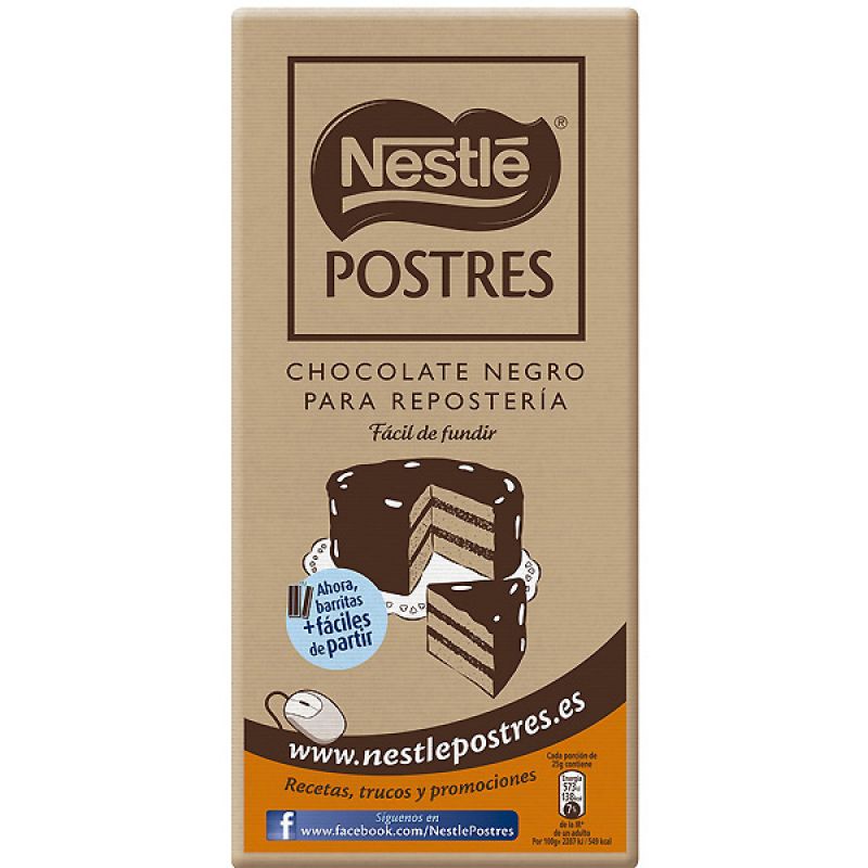 NESTLÉ® DESSERT Chocolat noir pâtissier