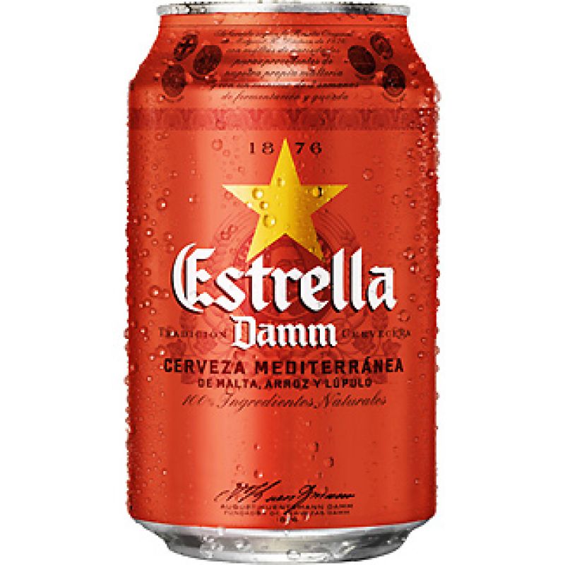 Estrella Damm bière 33 cl.