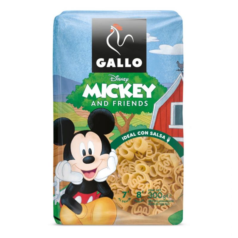 Pâtes Mickey Gallo 300 gr.