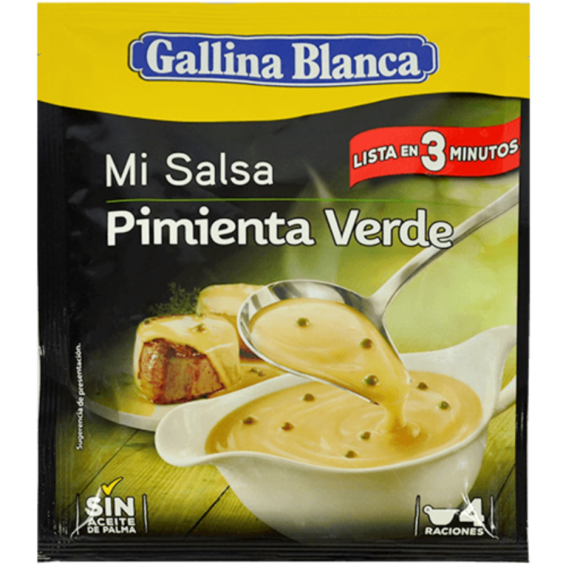 Gallina Blanca sauce au poivre vert 50 gr