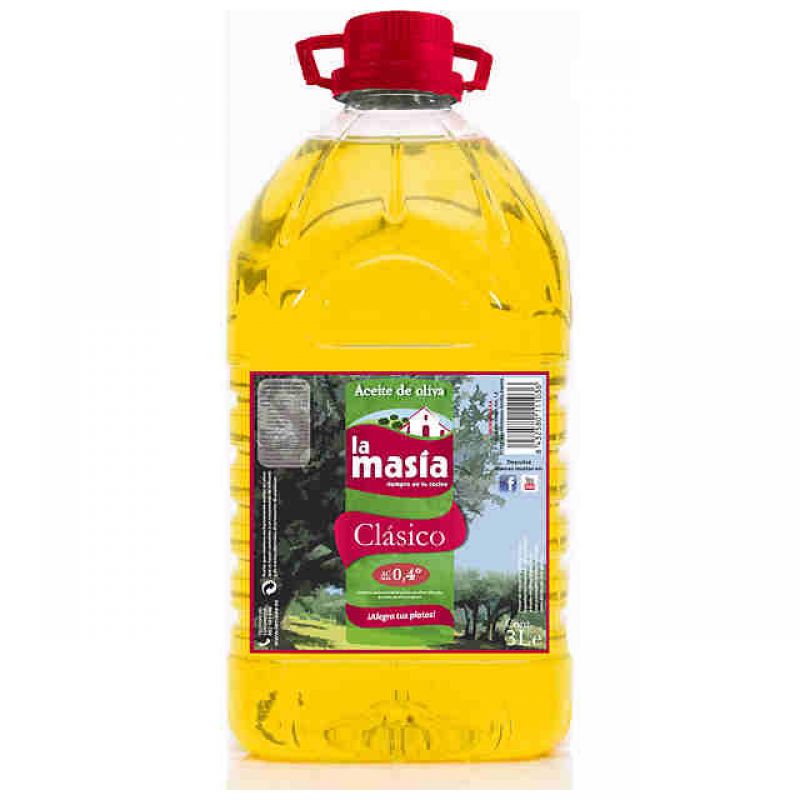 Aceite de oliva suave 0,4 La Masía 5 l.