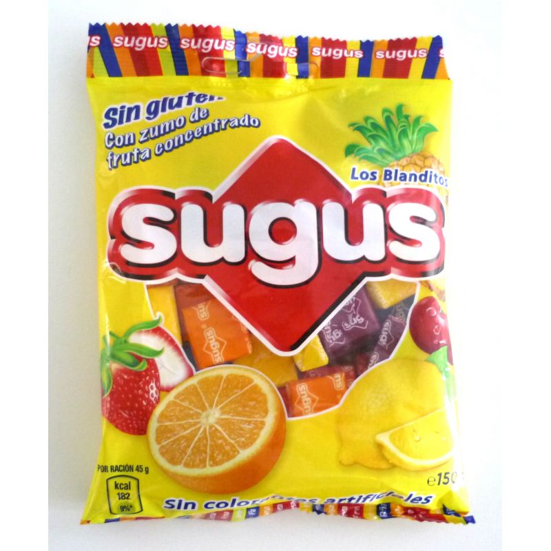Sugus Fruit Soft Candy Surtido 150 Gr.