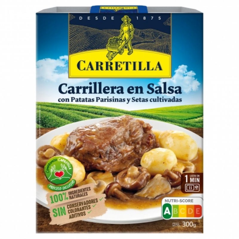 Joues en sauce Carretilla 300 gr.