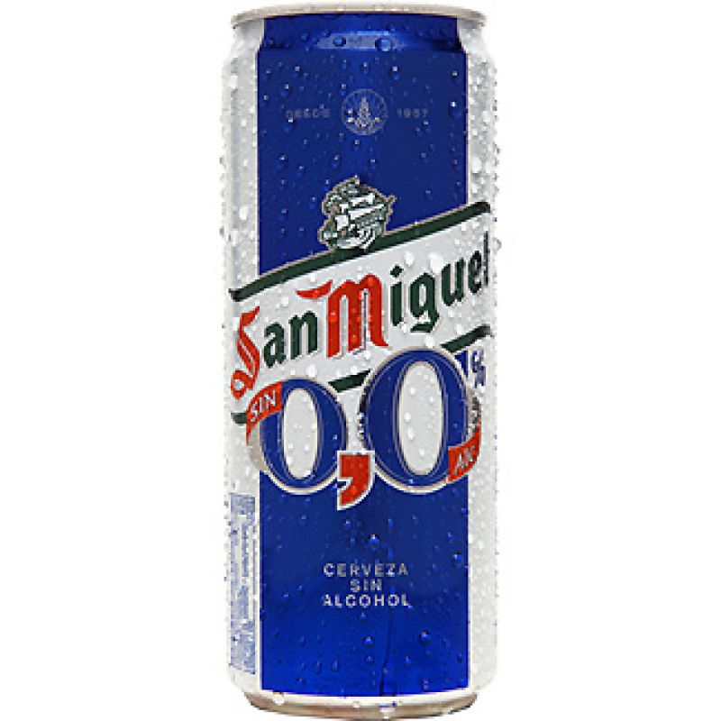 San Miguel alkoholfreies Bier 33 cl. pack 24 ud.