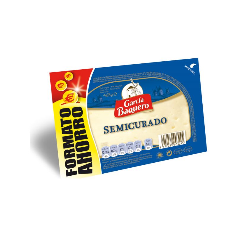 cheese Curds García Baquero 1/2 piece 465 gr.