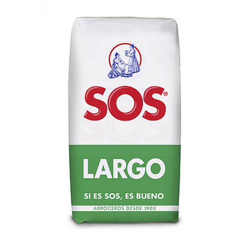 SOS long rice 1 kg.
