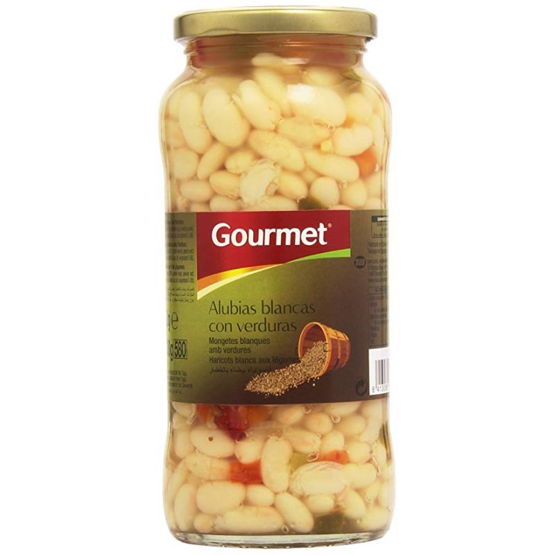 White beans with vegetables Gourmet 400 gr.