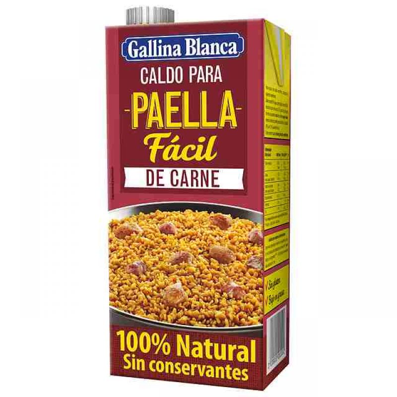 Caldo Casero de Pollo 100% Natural Gallina Blanca 6 briks de 1 l :  : Alimentación y bebidas