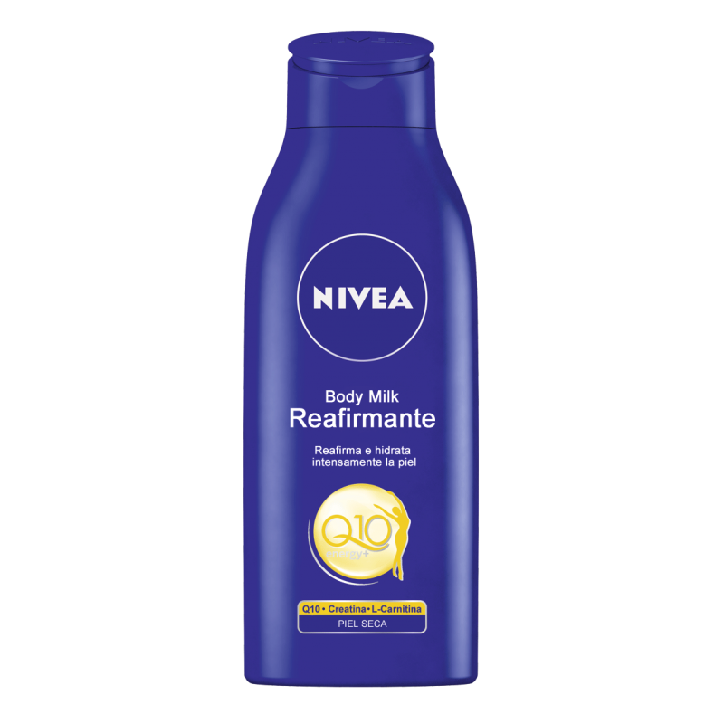 Body Milk Reafirmante Nivea Q10 Piel Sèche 400 ml.