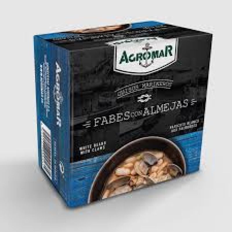Fabes with clams Agromar 420 gr.