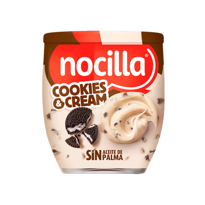 Kakaocreme Cookies And Cream Nocilla 180 Gr.