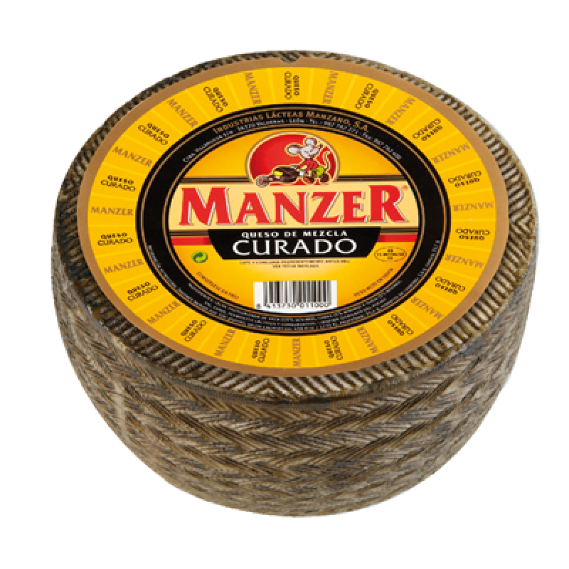 Cured mixed cheese Manzer 940 gr.