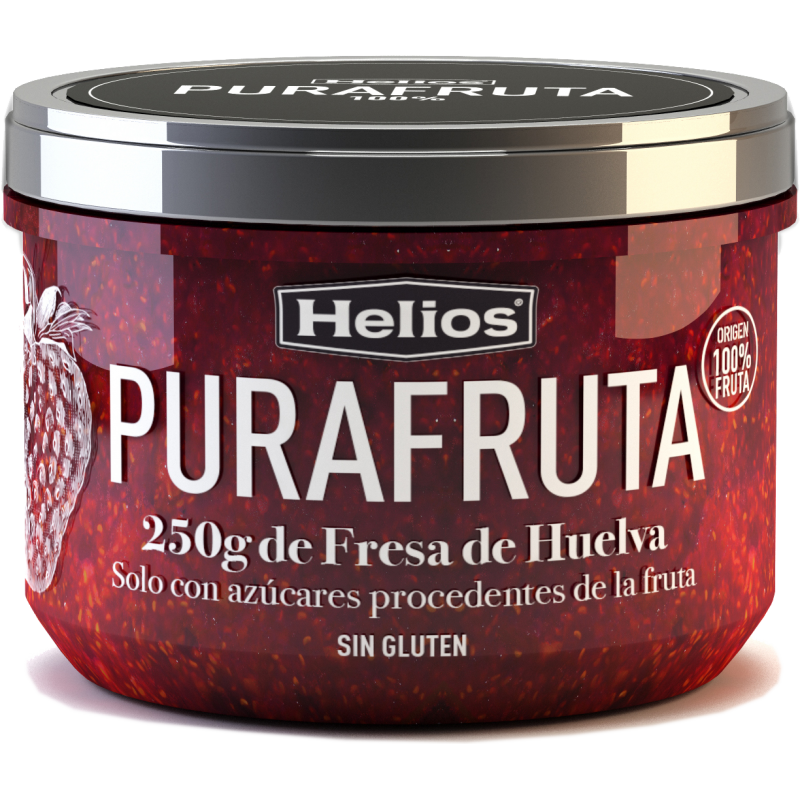 Erdbeeren von Huelva Purafruta Helios 250 gr.