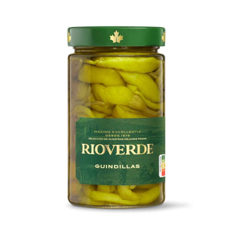Guindillas en vinagre Rioverde 120 gr.
