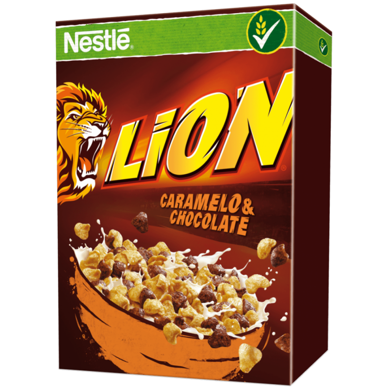 LION® - Céréales caramel et chocolat