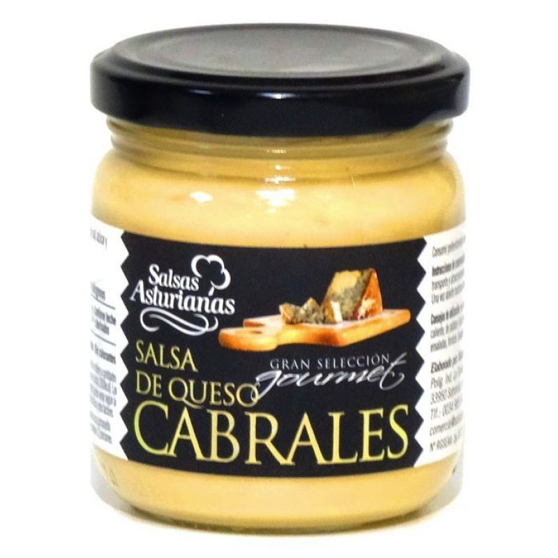 Salsa de queso Cabrales Salsas Asturianas 190 gr.