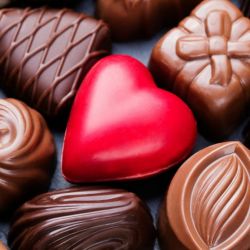 Schokolade und Süßigkeiten