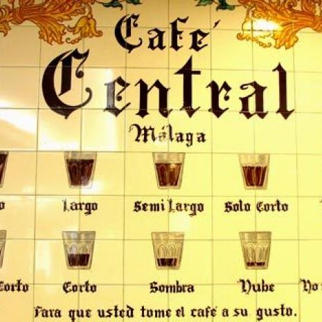 Les mille façons de commander le café à Malaga