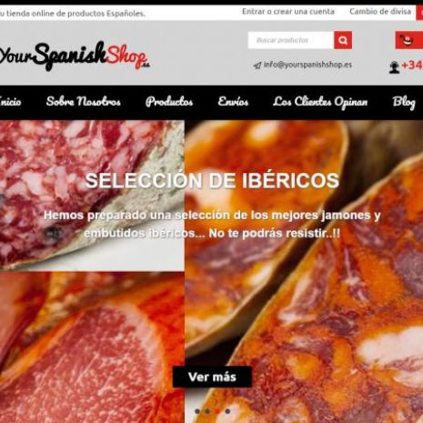 YOUR SPANISH SHOP NOMINATED TO BETTER UX WEB