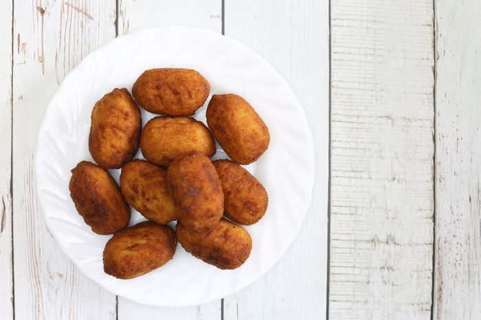 How to make ham croquettes step by step